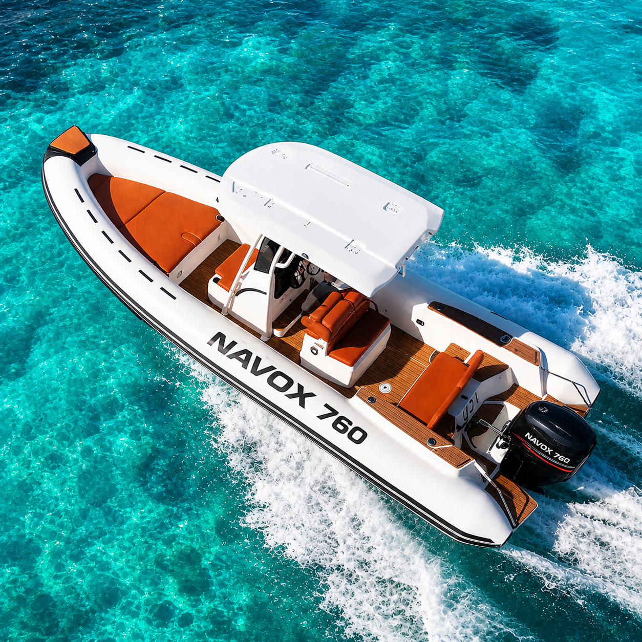 Rib boat Navox 760